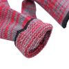 Red/Grey Mixed Cotton/Polyester 7gauge with 2 Threads Work Gloves