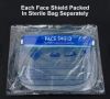 Face Shield Protection Isolation Mask PVC Face Shield Anti Fog Anti-Spurting Face Shield