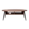 Wood oval table top el...