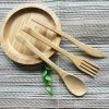 Biodegradable Eco-friendly Nature Reusable Bamboo Cutlery Set