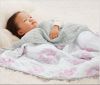 Four layers Muslin Blanket made of 100% cotton muslin fabric