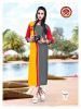 Semi-Stitched Printed Rayon Kurti