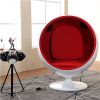 Modern Relaxing Fiberglass Space Ball leisure Egg Pod Chair 