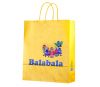 Cheap recycle paper shopping bags, High quality J cut paper bag