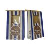 Biodegradable Cellophane Takeaway Fast Food Brown Paper Square Bottom cookies Packaging Bag