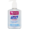 PURELL Advanced Hand Sanitizer Green Certified Gel 8 fl oz Table Top Pump Bottle