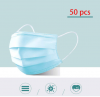 50 pcs Anti Dust Mask with Filter, Face Mouth Mask, Fashion Outdoor Unisex Mask, Filtered Anti-Pollution Facemask with Certificate