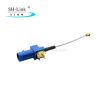 FAKRA Male/Plug C type blue for PCB to IPEX with 1.13/1.37 cable assembly