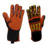 SONICE GLOVE high impact resistant orange mechanic gloves 