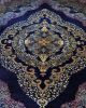 Hand-knotted 100% silk Persian carpet