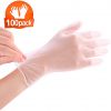 Cheap Medical Disposable Rubber Gloves Disposable Clear Vinyl Transparent Gloves - 4 mil, Latex Free, Powder Free, Disposable,