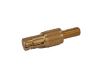 brass contact and fiber glass tube