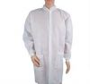 Disposable non-woven fabric lab coat disinfection sterilization dust-proof breathable thickening isolation suit 