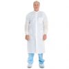 Disposable non-woven fabric lab coat disinfection sterilization dust-proof breathable thickening isolation suit 