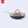 Aluminum non-stick best kitchen induction cooking pots. 8pcs cookware