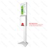 Automatic Floor Stand Hand Sanitizer Dispenser LCD Screen Digital Signage