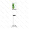 Automatic Floor Stand Hand Sanitizer Dispenser LCD Screen Digital Signage