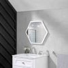 2020 news frame Makeup bluetooth illuminated bath mirror wall mounted