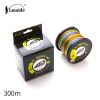  Wholesale price Super Strong fishing line PE colourful braided wire 4x colourful braided fishing line 15lb - 90lb