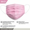  50 PCS Face Mask Mouth & Nose Protector Respirator Masks 5 Colors