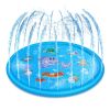 Manufacturer's Amazon inflatable water spray mat children's outdoor water mat baby toy water mat