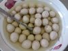 Canned quail eggs in water// Ms. Helen