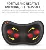 Portable Electric Shiatsu Home Car Full Body Massager Warm Compress Back Travel Air Kneading Cervical Pillow Massage