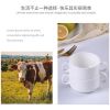 Pure white bone china ...