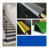 Anti-slip vinyl stair tread nosings