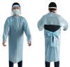 Disposable CPE gown wi...