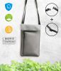 RFID Suede-like Phone Pouch/ Travel Bag (OEM/ODM)