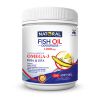 NATURAL Omega 3 Odourless Fish Oil 1000mg, Orange/Lemon flavour