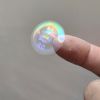 Custom warranty security holographic label card transparent overlay hologram sticker