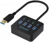 USB 3.0 Hub, QGeeM 4-P...