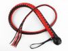 Leather whip, One-tailed leather whip, BDSM whip, One-tailed whip without hard grip, a snake