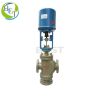 3 Way Electric Actuated Control Valve