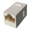 Category 6A UTP 180 Degree Inline RJ45 Coupler