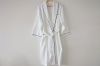 Professional High Quality White Waffle Bathrobe for Hotel