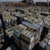 Scrap batteries draine...
