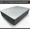 Memory foam pocket spring/latex Mattress