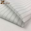 Cheap 100% Poly Woven Base Black Stripe Sleeve Lining