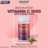 Vtamino Vitamin C-1000mg with Rose Hips, Bioflavonoids, Rutin, Hesperidin, Acerola & Quercetin