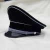 Black military visor hat /cap