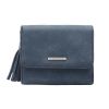 Women Wallet Big Card Holders Wallet Handbag Purse Diagonal Bag Multi-Function Clutch with Zip Pocket