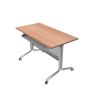 Modern office furniture training desk wood conference table foldable training folding table with wheels