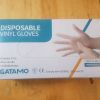 Gatamo White VINYL Gloves