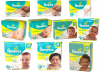 Pampers Swaddlers Diapers, Size P-1, P-2, P-3, Newborn 1 2 3 4 5 6 - ALL SIZES