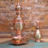 Tea set and samovar