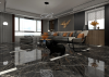 700x1500mm Super black gold porcelain tile marble looking flooring tiles in Spanish 