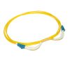 Bent boot LC Patchcord